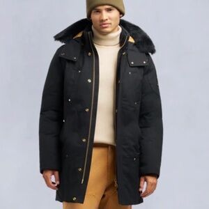 Moose Knuckles Men’s Stirling Parka Shearling Trimmed XL